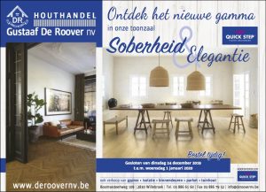 De Roover houthandel Quickstep promo